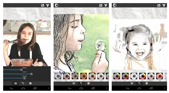 อันดับ 5.Sketch Me Sketch & Cartoon แอปแปลงรูปเป็นตัวการ์ตูน