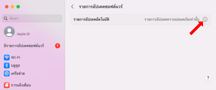 วิธีตั้งค่าอัปเดตอัตโนมัติบน macOS