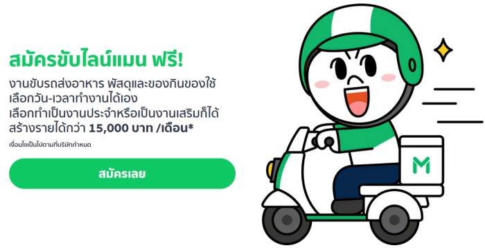 แอปขับรถหาเงิน สร้างรายได้เสริมในไทย