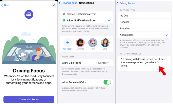 วิธีสร้างข้อความตอบกลับอัตโนมัติบน iPhone