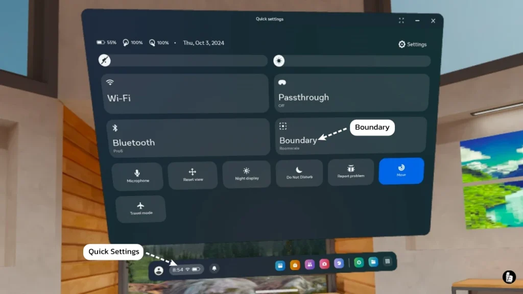 วิธีรีเซ็ต Boundary ใน Meta Quest 2